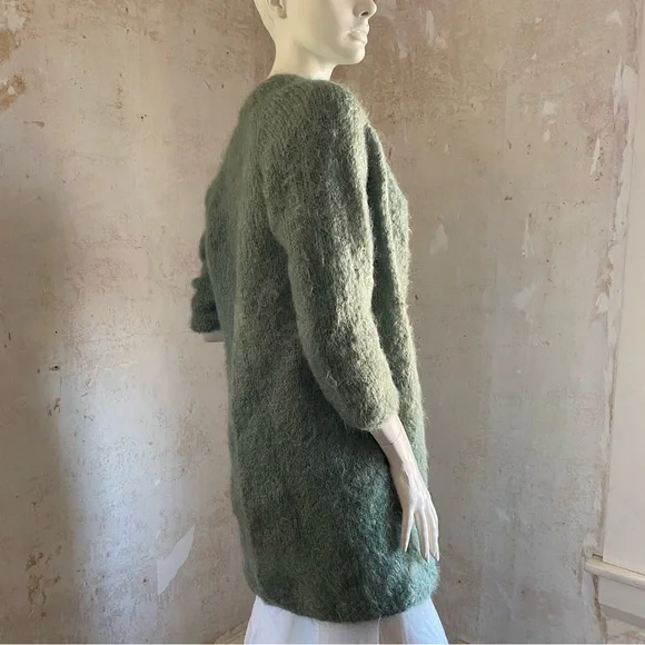 Vintage Mohair Cardigan Sweater - Picture 7 of 7